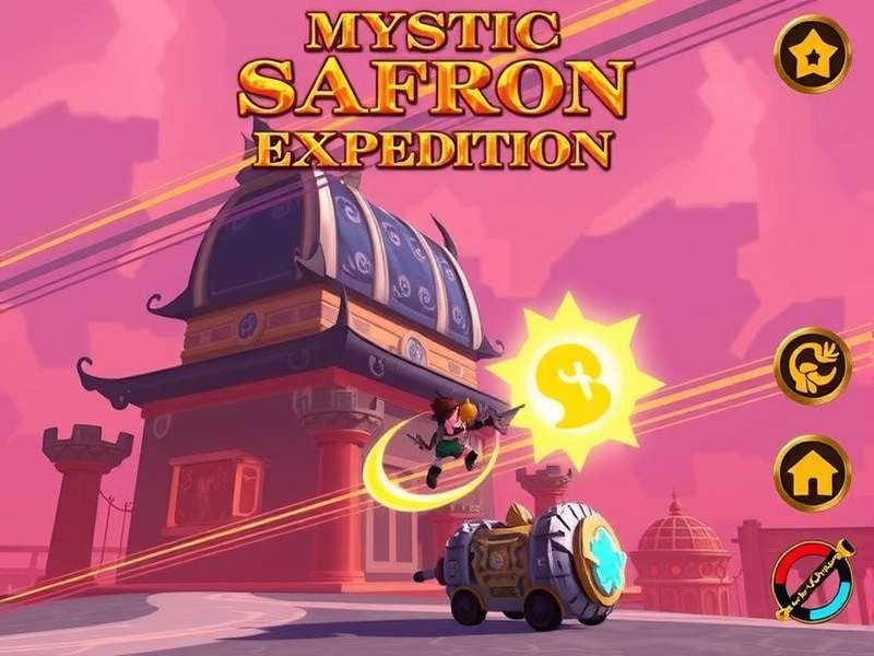 Mystic Saffron Expedition Game Screenshot